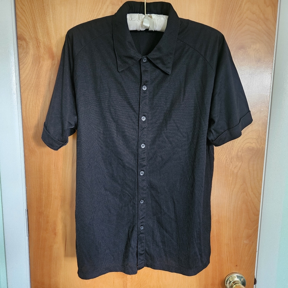 Kenneth Cole Black S/S Dress Shirt